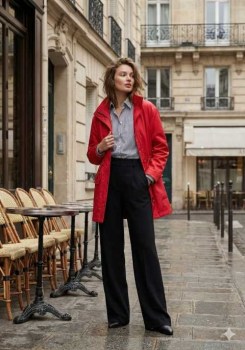 ΚΟΚΚΙΝΗ ΚΑΜΠΑΡΤΙΝΑ ΡΙΓΕ ΠΟΥΚΑΜΙΣΟ ΜΕ ΠΑΝΤΕΛΟΝΙ ΔΡΟΜΟ